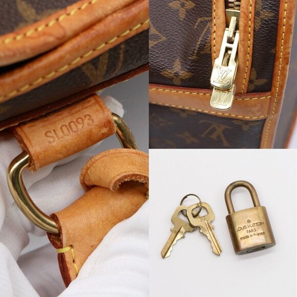 Louis Vuitton Sac Chien 40 Dog Carrier Monogram Pet Travel Bag Purse - Picture 11 of 16